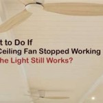 Ceiling Fan Does Not Work But Light Does