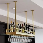 Ceiling Hanging Wine Glass Rack