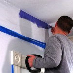 How To Cut Ceiling Paint