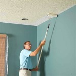 How To Paint Over Stucco Ceiling