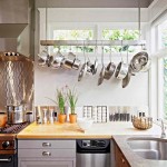 Pots And Pans Hanging From Ceiling