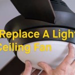 Replacing Ceiling Fan With Light